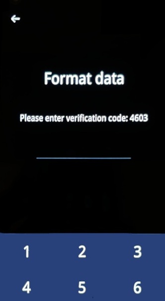 Oppo A3x 5G Confirm Reset