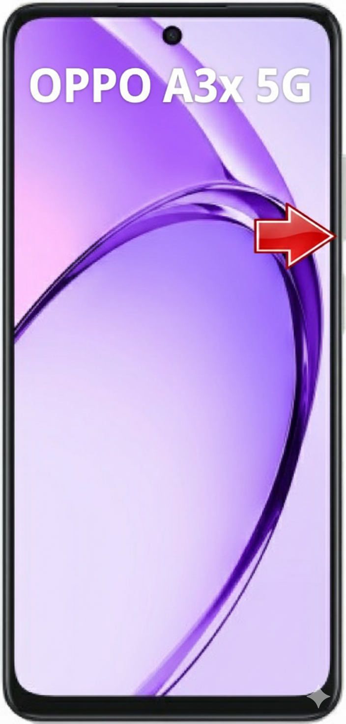 Oppo A3x 5G Power Off