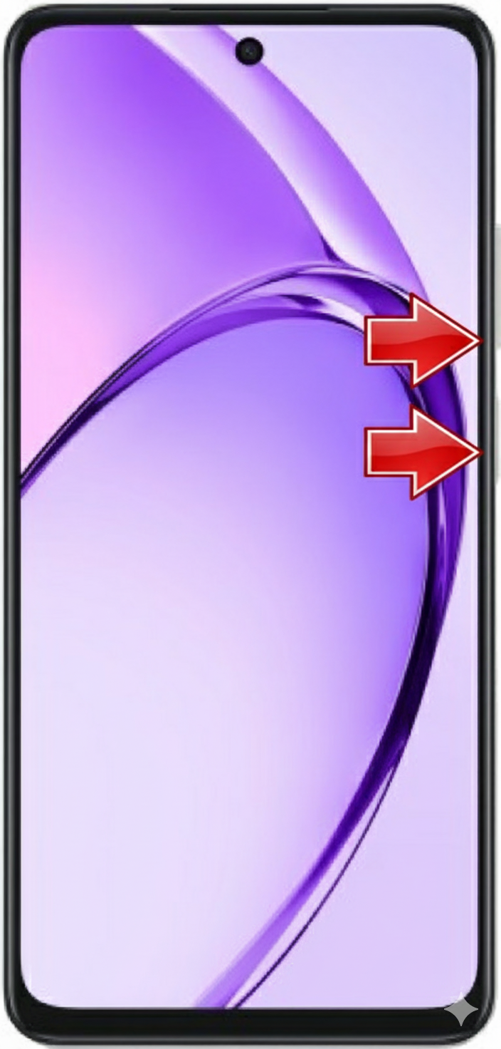 Oppo A3x 5G Button Combination