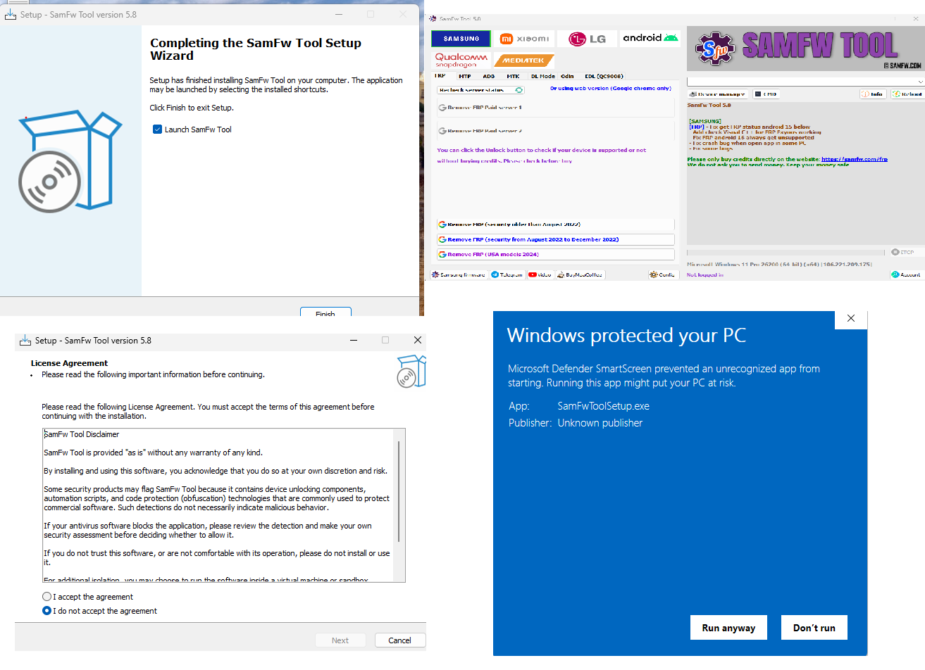 SamFw Tool Installation Guide